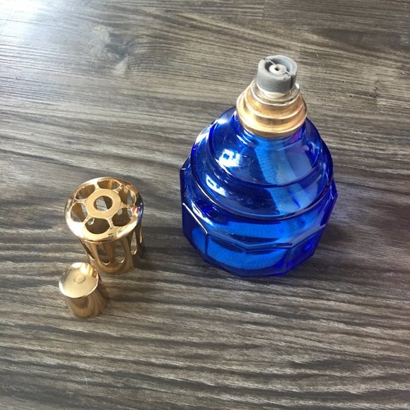 Lampe Berger Paris Ondine Blue Glass Catalytic Oil Frangrance Lamp Diffuser - Picture 4 of 4